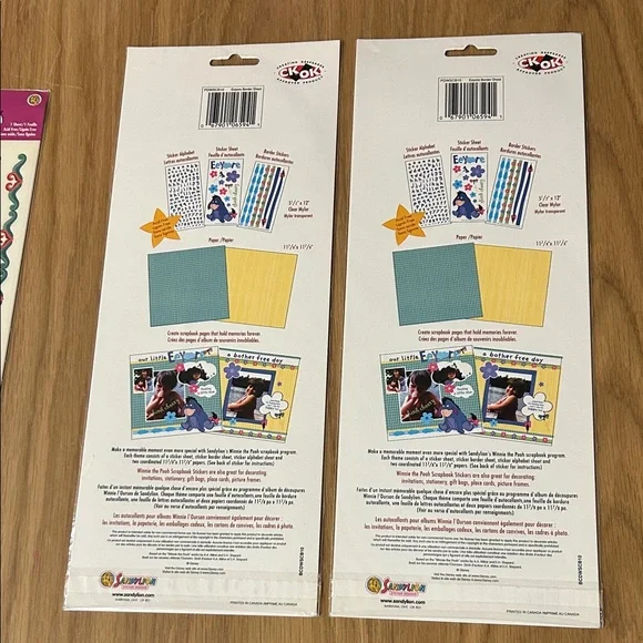 Disney Sandylion Sticker Collection with Blue, Yellow, and Green (Set of 5) - Picture 5 of 16